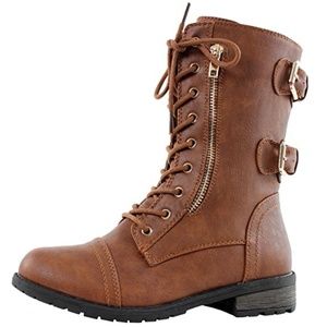 West Blvd Sydney Combat Motorcycle Boots Tan NEW